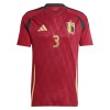 Maillot de Supporter Belgique Theate 3 Domicile Euro 2024 Pour Homme